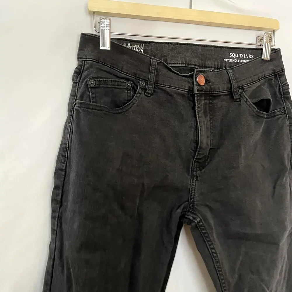 Mugsy squid inks 29 x 29 men's black jeans cotton style no. FLX3NSQ casual